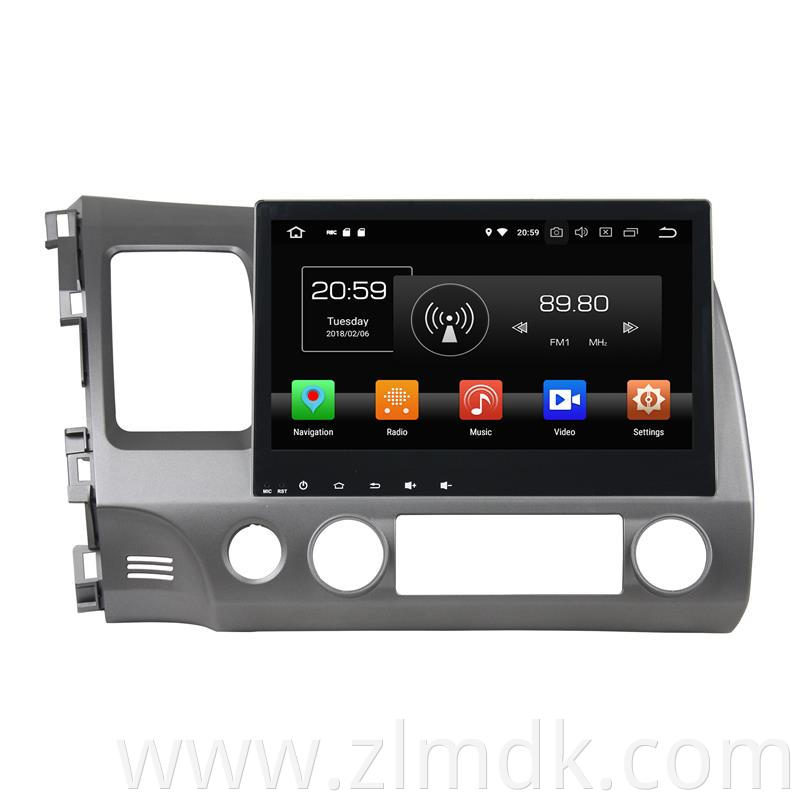 Android 8.1 Civic 2006-2011 Multimedia Player (5)